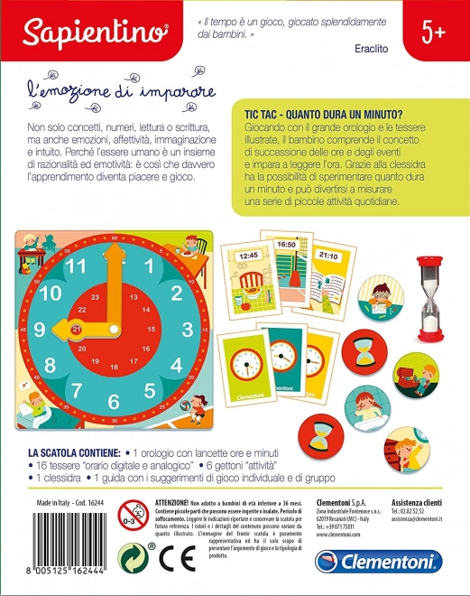 Clementoni Young Learner Time Learning Kit