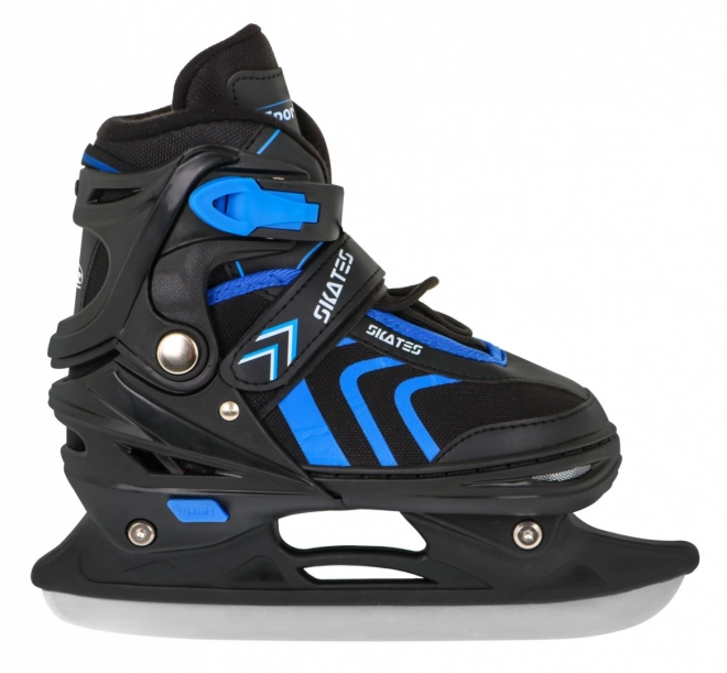 4-in-1 Skates Rollerblades Ice Skates for Kids Size 34-38 Blue