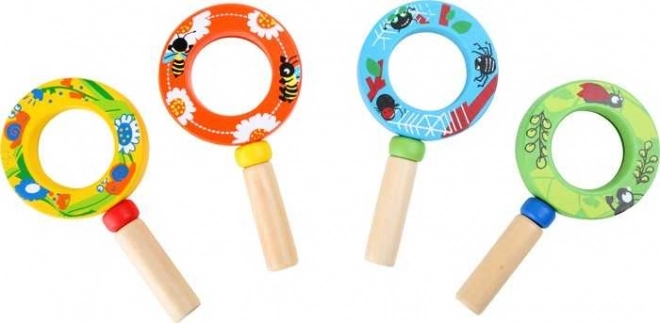 Wooden Magnifying Glass for Kids