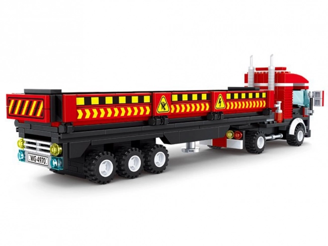 Technical Construction Blocks Truck Set