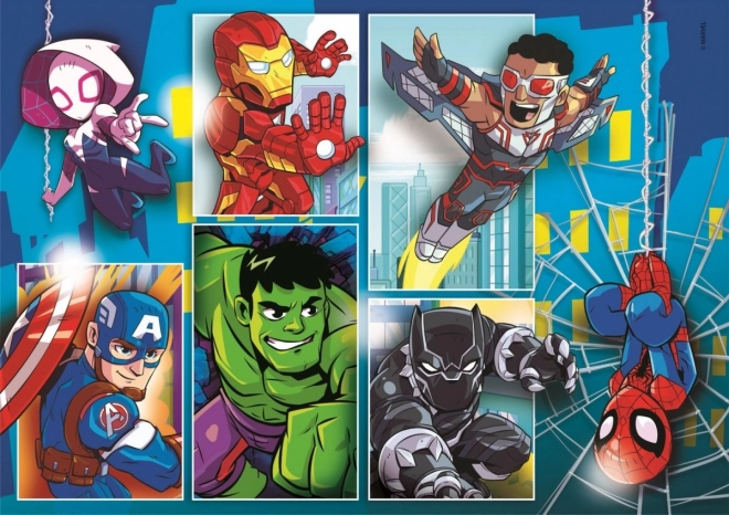 Clementoni Marvel Superheroes Puzzle Set