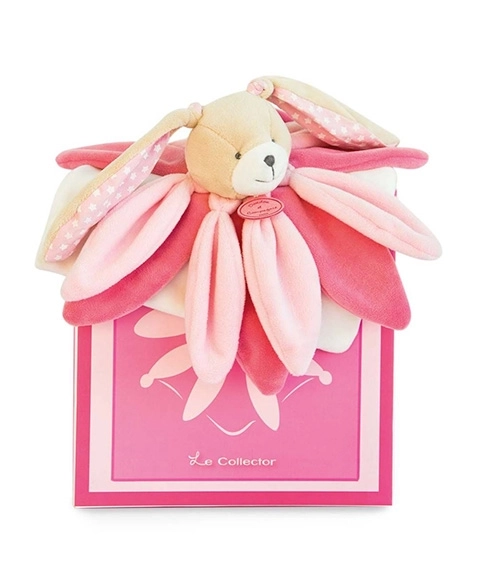 Doudou gift set - plush cuddle bunny pink