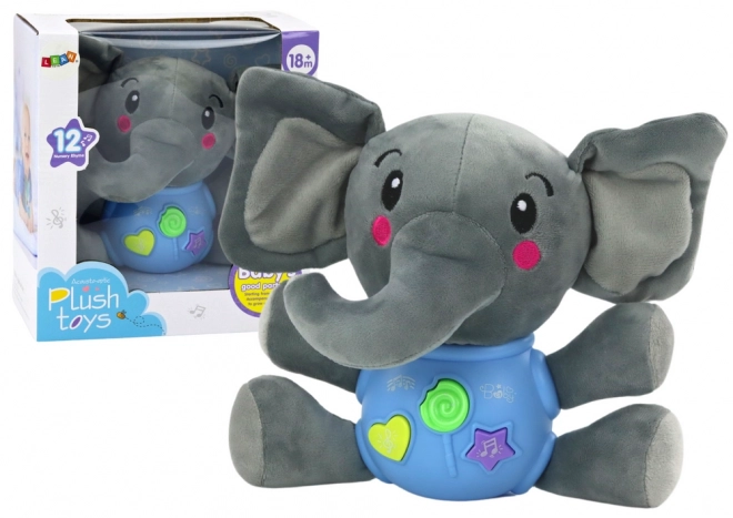 Interactive Plush Elephant Toy