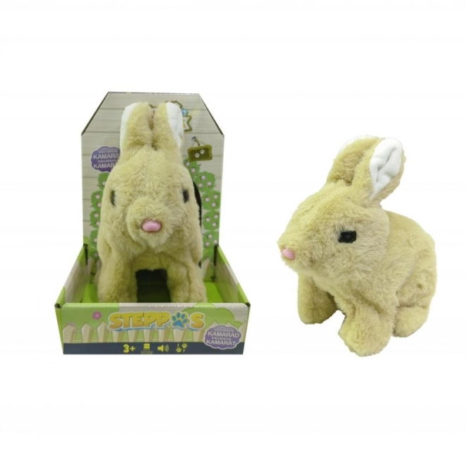 Battery Operated Beige Bunny