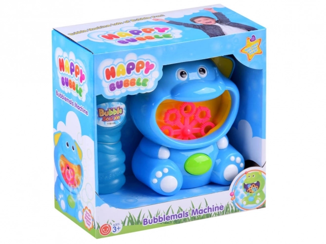 Blue Elephant Bubble Machine