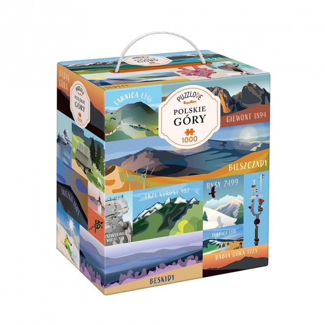 Puzzle Puzzlove Polish Mountains 1000 pieces