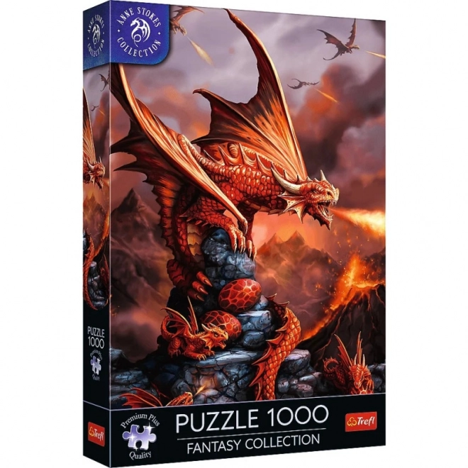 Fiery Dragon Puzzle Anne Stokes