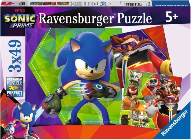 Sonic Prime 3x49 Piece Puzzle