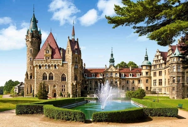 Moszna Castle Poland 1500 Piece Puzzle