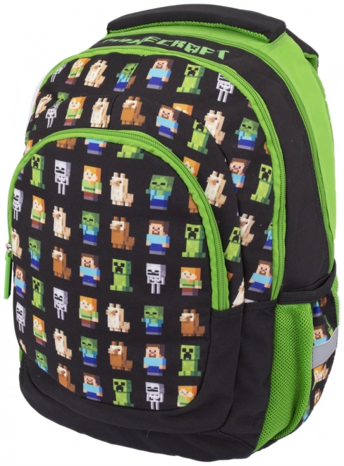 School Backpack with MINECRAFT Design