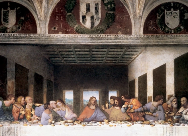 Eurographics last supper 1000 piece puzzle