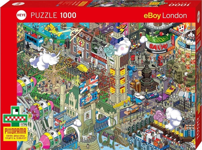 Heye Puzzle Pixorama: London Adventure 1000 Pieces