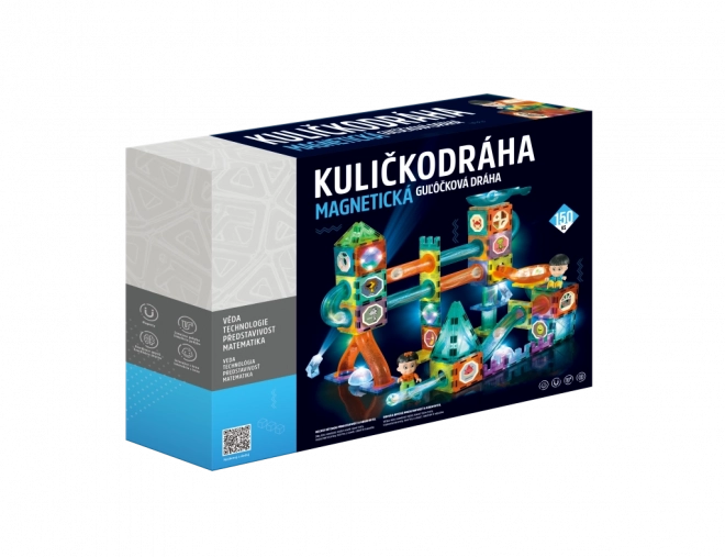 Magnetická kuličková dráha se světlem - český obal