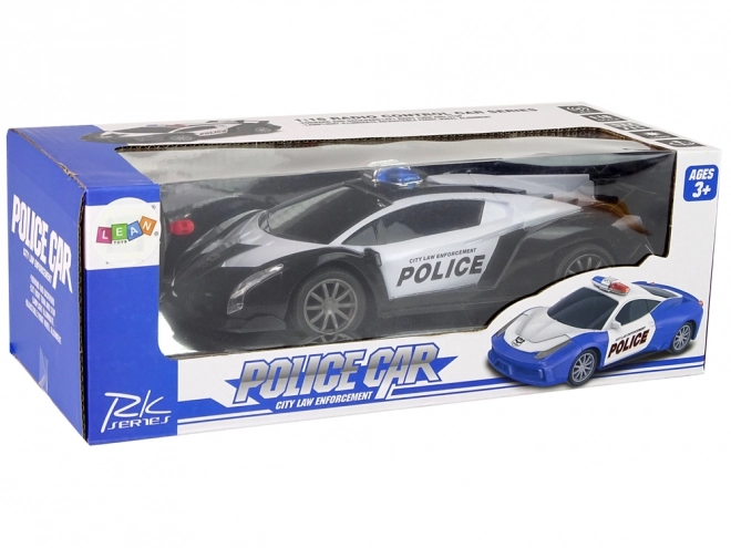 Remote Control Police Racing Car with LED Lights