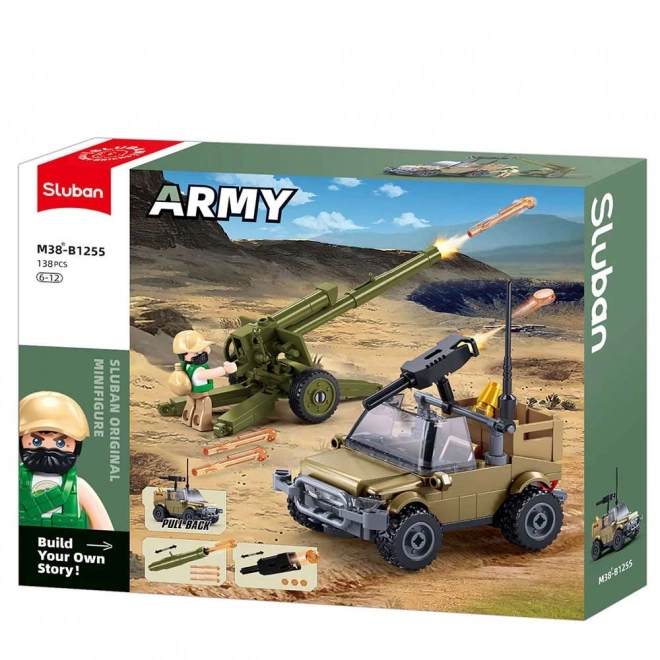 Sluban Army Howitzer Set