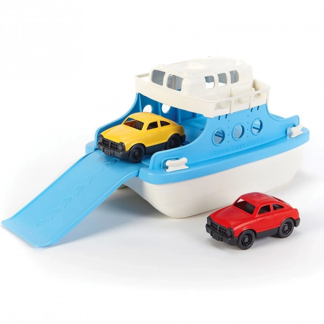 Ferry Boat with Cars by Green Toys