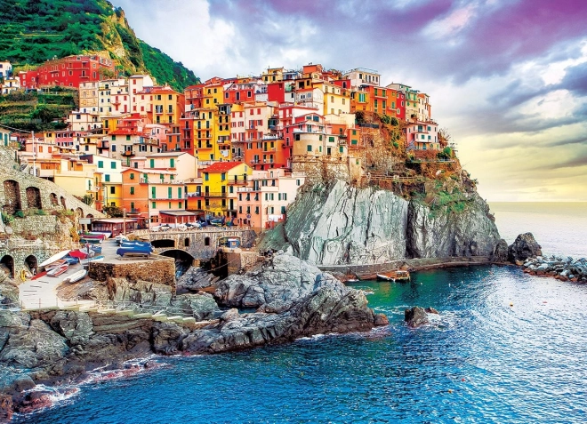 Eurographics Manarola, Cinque Terre Puzzle 1000 Pieces