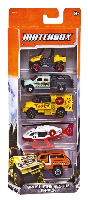 Matchbox Car Five-Pack