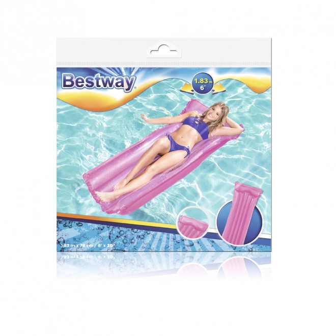 Nafukovacia matrac na plávanie 183 x 76 cm Bestway 44013 – Ružová