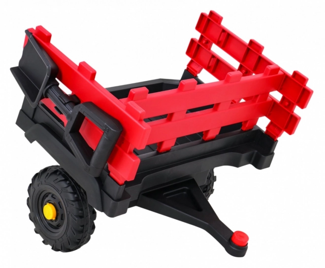 Titan Tractor with Trailer Red