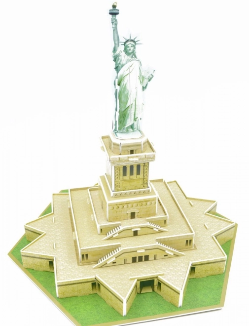 3D Statue of Liberty Puzzle for Kids