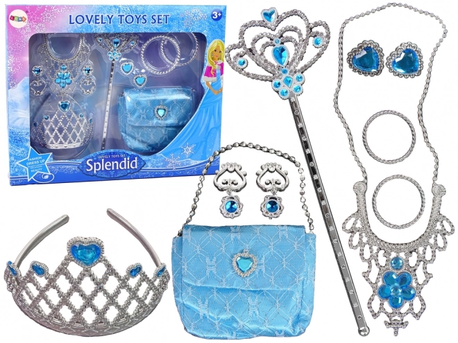 Princess Blue Carnival Ball Set with Accessories