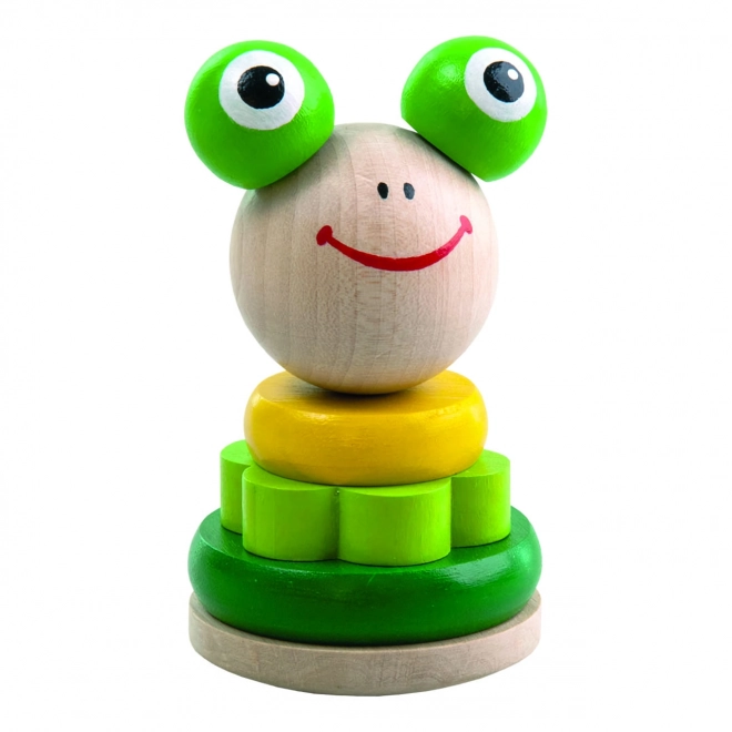 Rocking Pyramid Frog Toy