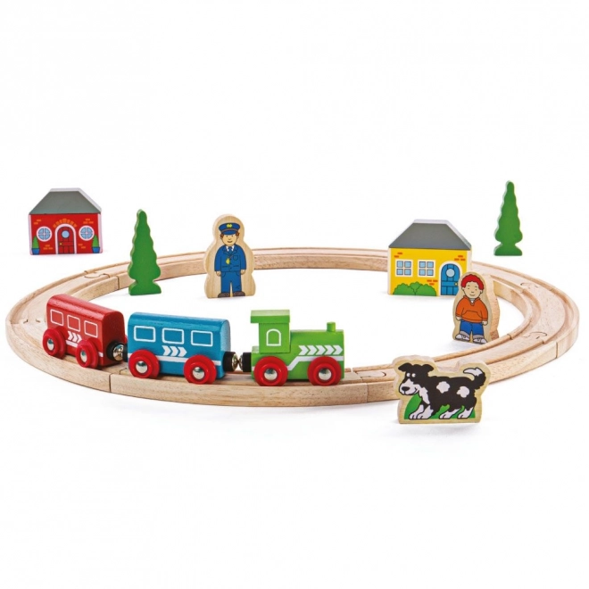 Bigjigs Rail My First Train Set 19-Piece