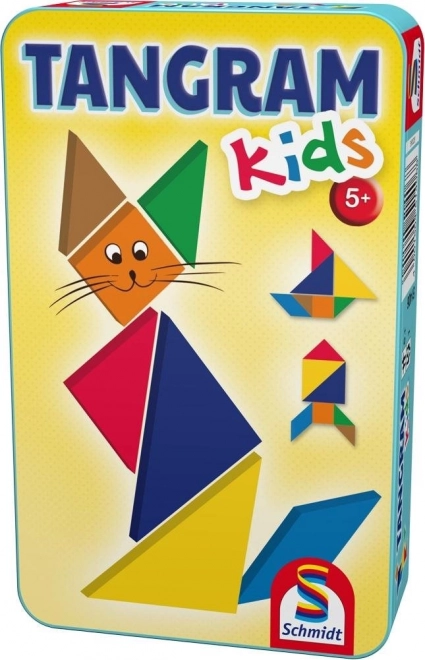 Schmidt Tangram Puzzles for Kids in Tin Box