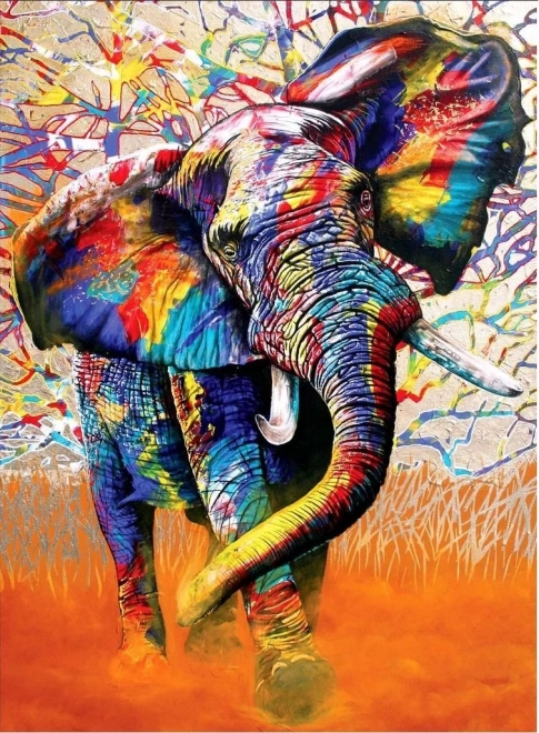 Puzzle Afrykańskie Kolory 1000 Elementów