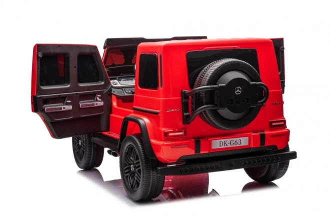 Battery-Powered Car MERCEDES G63 XXL Red 4x4