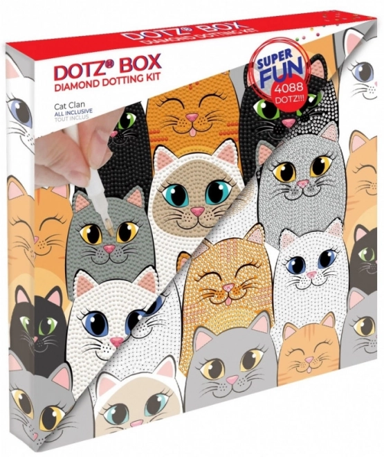 Cat Clan Diamond Dotz Kit