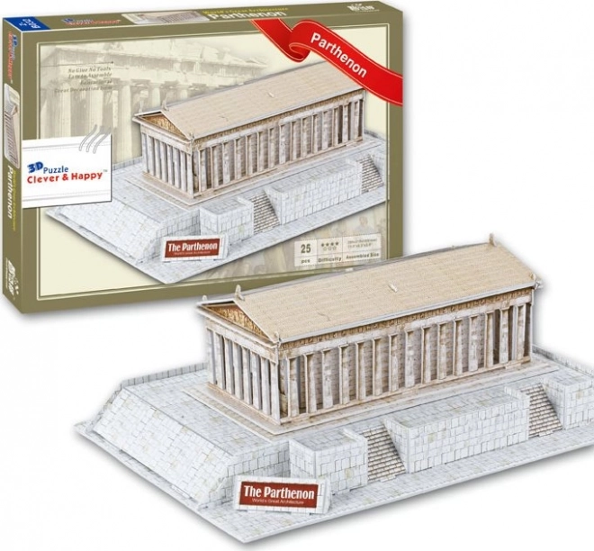 Clever&Happy 3D Puzzle Parthenon Greece