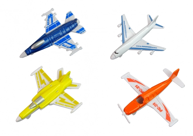 Passenger Jet Plane Set - 8 Piece Collection