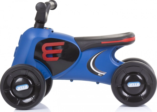 Balance Bike with Lights and Sounds for Kids – Blue