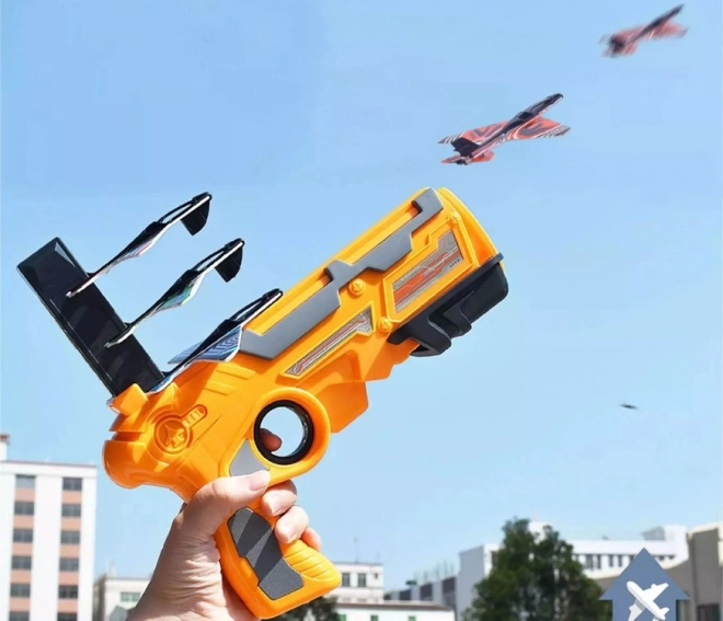 Airplane Launching Gun Set