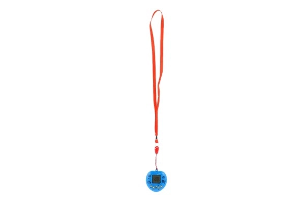 Electronic Pet Keychain with Lanyard