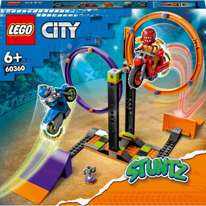 Lego City Stunt Challenge Spinning Circles Set