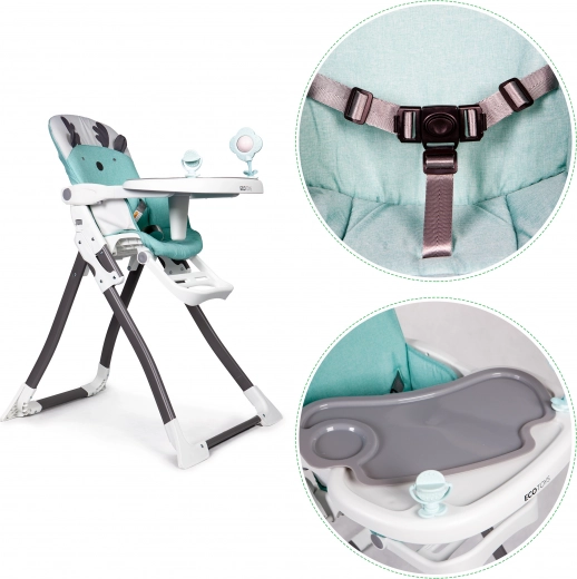 Todelt bakke til både mad og leg