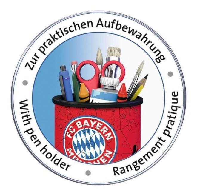 FC Bayern Munich Pencil Holder 3D Puzzle