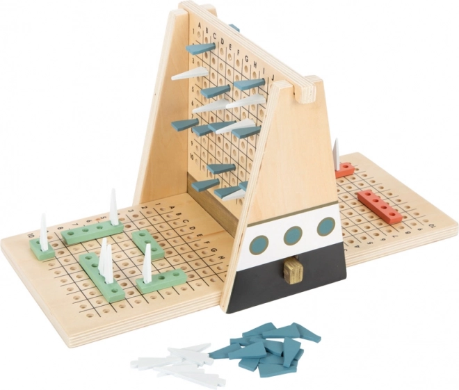 Wooden Battleship Game