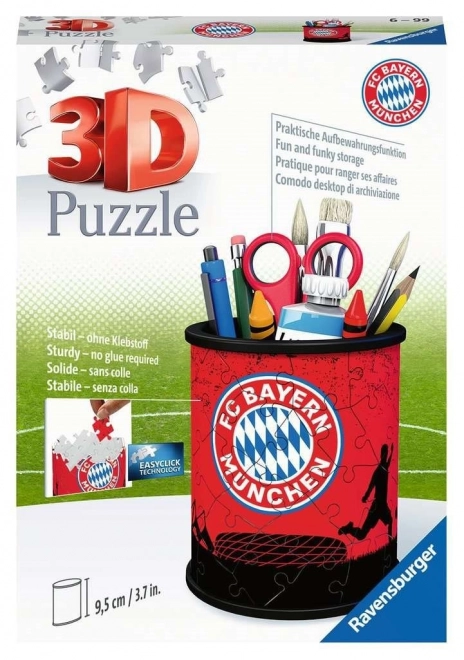 FC Bayern Munich Pencil Holder 3D Puzzle