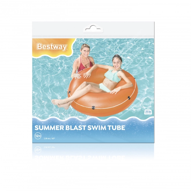 Inflatable Swimming Ring for Kids 12+ and Adults Orange Bestway