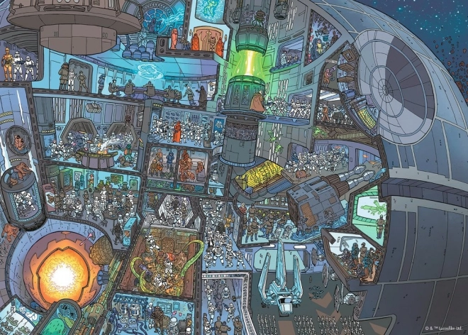 RAVENSBURGER Puzzle Star Wars: Where is Chewie? 1000 pieces