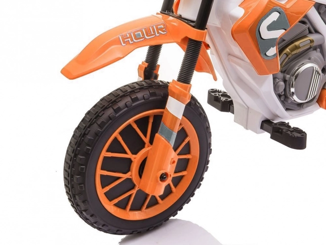 Battery-Powered Motorcycle - Orange