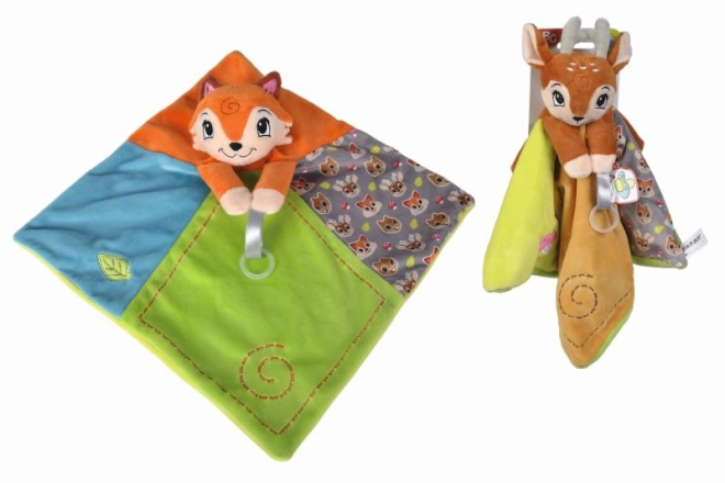 Cute design of deer and fox