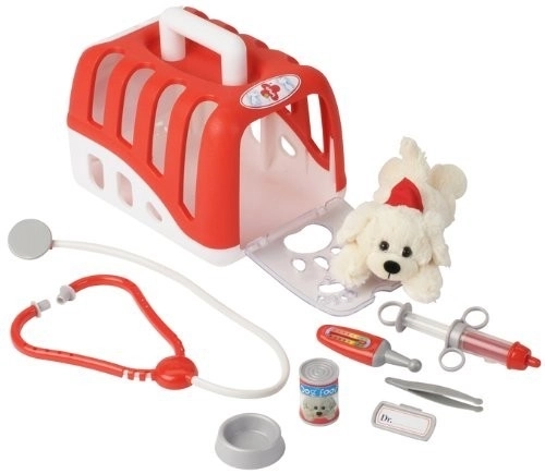 Veterinarian Set with Plush Dog