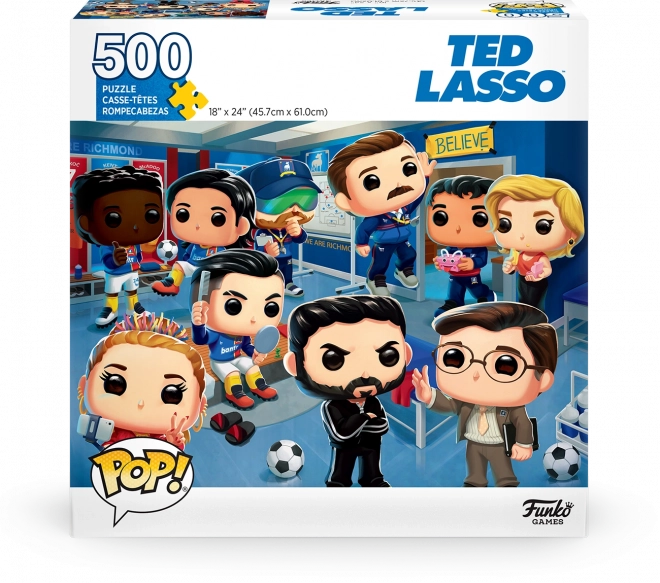 Ted Lasso Funko Games Puzzle Pop 500 Pieces