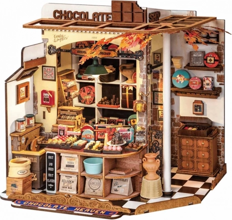 Miniatura della casa di Henry la cioccolateria
