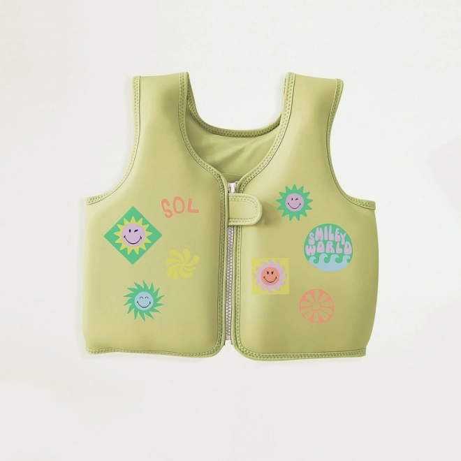 Swim Vest for Kids Smiley World Sol Sea